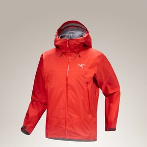 Arc'teryx Vibrant Red Men's Raincoat